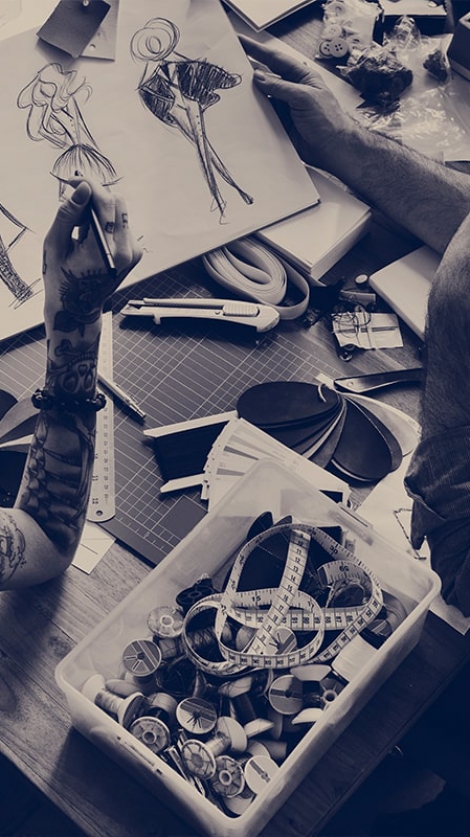 برای طراحی لباس از کجا شروع کنم